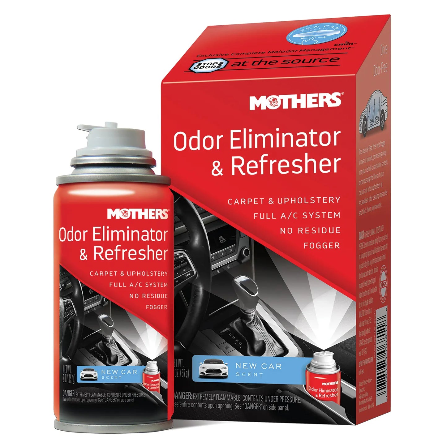 Mothers® Odor Eliminator & Refresher – New Car Scent