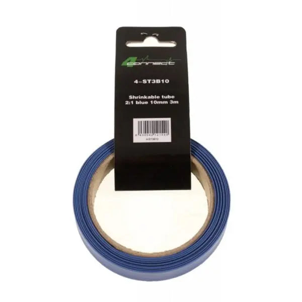 4Connect 4-ST3B10 – Krympslang – Blå – 10mm