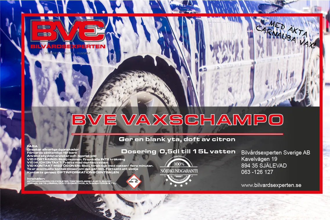 BVE Vaxschampo 25L
