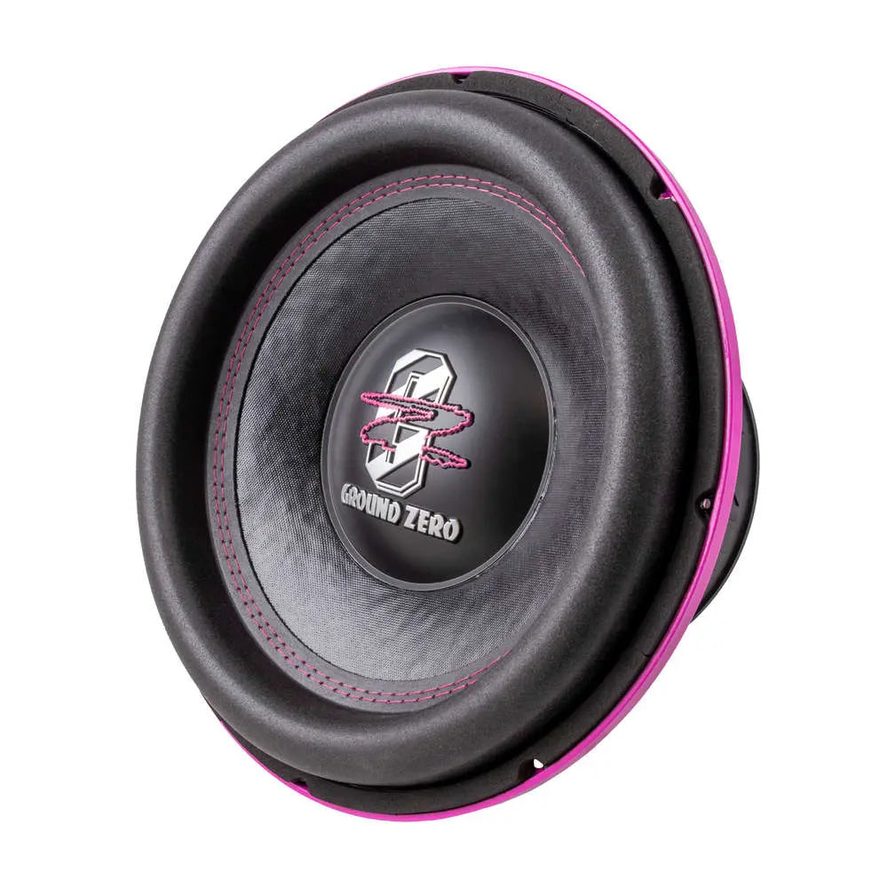 Ground Zero GZRW 300SPL PINK EDITION – 12 tum bas