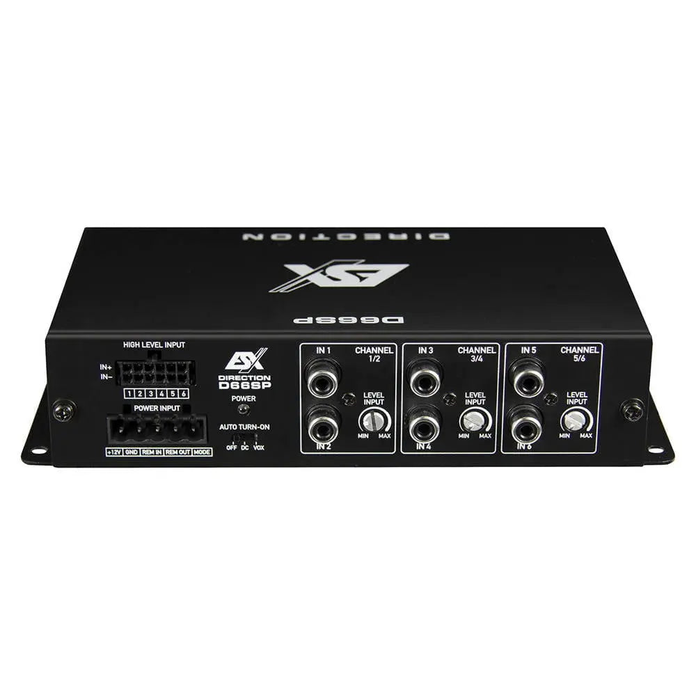 ESX D66SP – Ljudprocessor – 6-kanal