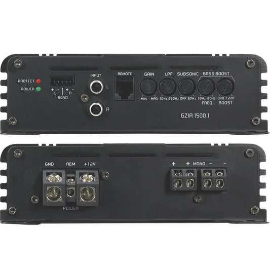 Ground Zero GZIA 1500.1 – Slutsteg – Monoblock