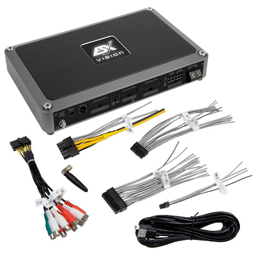 ESX VE1300.11SP – DSP slutsteg – 11-kanal