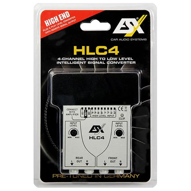 ESX HLC4 – Lågnivå omvandlare – 4-kanal