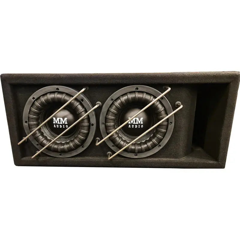 MM Audio Dubbel HD-8v2 – 2×8 tum – Baslåda