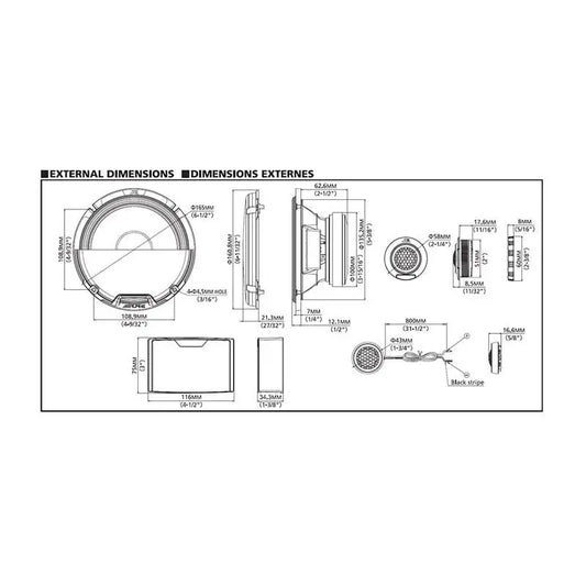 Alpine R2-S652 – 6.5 tum – Kitsystem