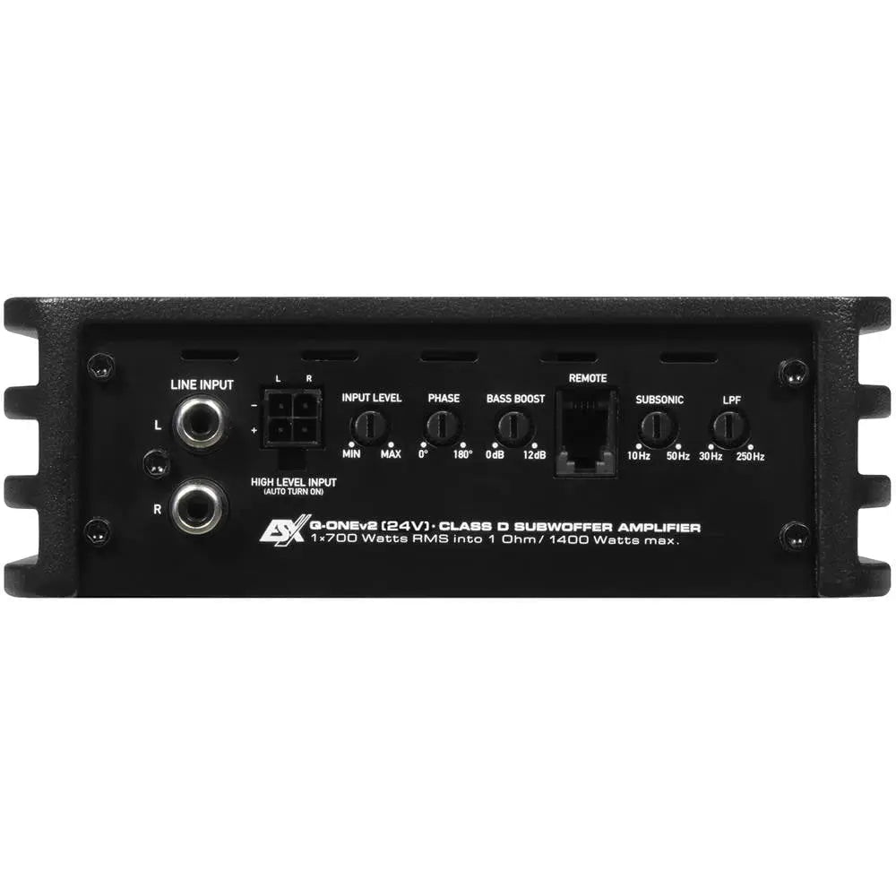 ESX Q-ONE v2 24V – Slutsteg – Monoblock – 24V