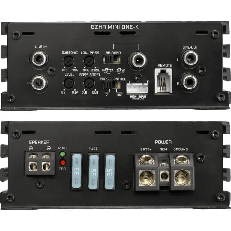 Ground Zero GZHA MINI ONE-K – Slutsteg – Monoblock
