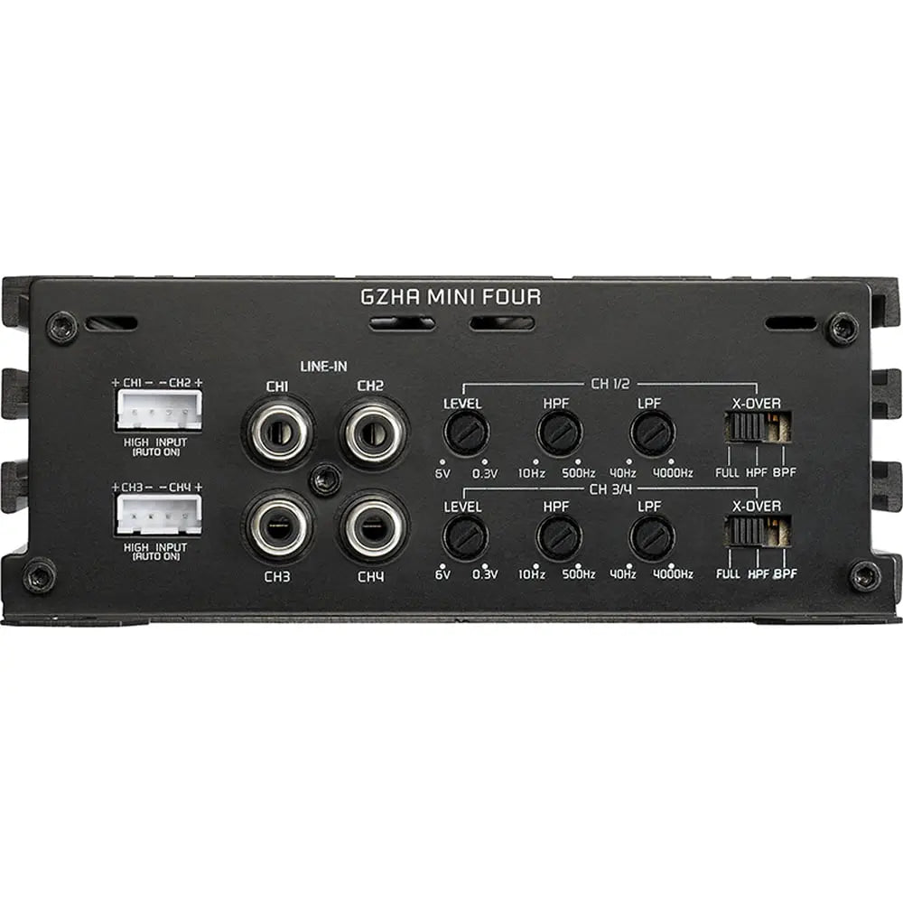 Ground Zero GZHA MINI FOUR – Slutsteg – 4-kanal
