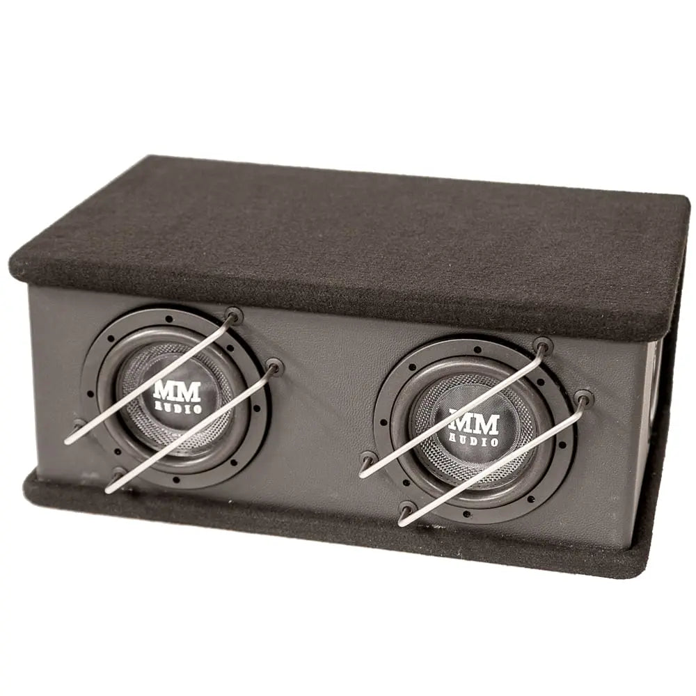 MM Audio Dubbel HD SW-6.5 – 2×6.5 tum – Baslåda