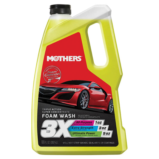 Mothers® Triple Action Foam Wash