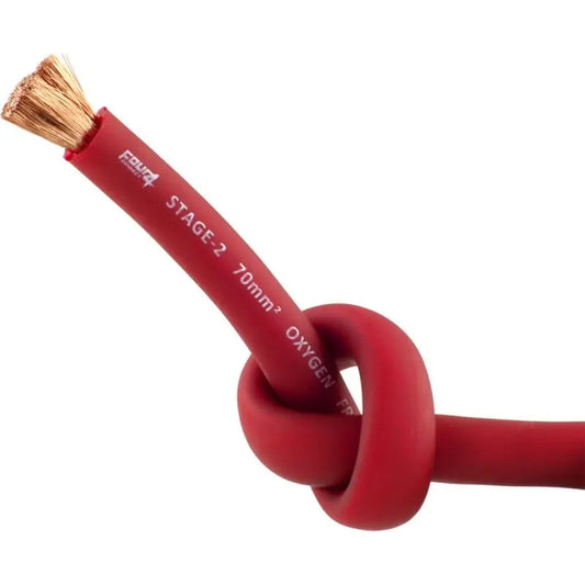4Connect 4-800219 – Strömkabel – 70mm² – Röd