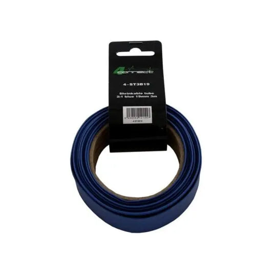 4Connect 4-ST3B19 – Krympslang – Blå – 19mm