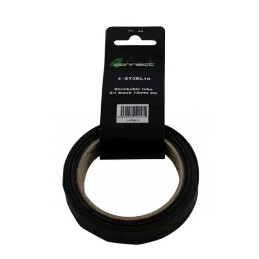 4Connect 4-ST3BL10 – Krympslang – Svart – 10mm