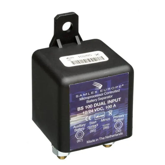 Samlex BS 100 DUAL – Skiljerelä – 100A