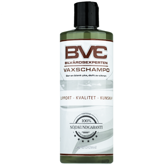 Bilschampo – BVE Vaxschampo