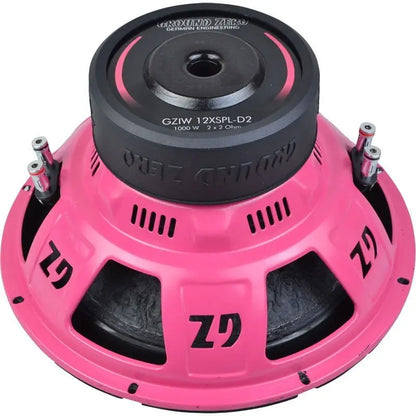 Ground Zero GZIW 12XSPL-D2 PINK – 12 tum bas