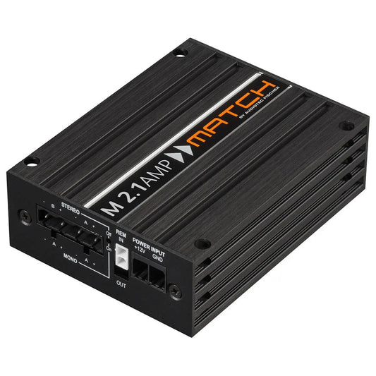 Match M 2.1AMP – Slutsteg – 2-kanal