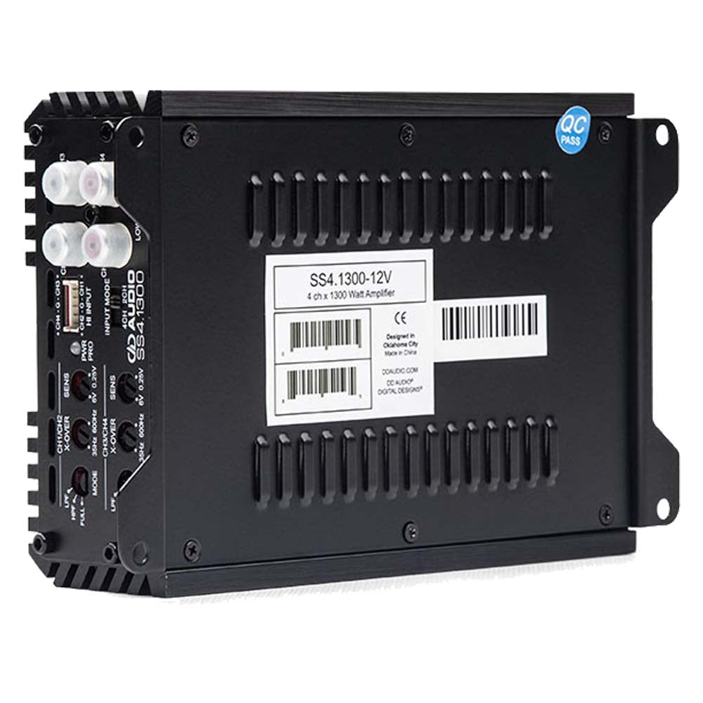 DD Audio SS4.1300-24V – Slutsteg – 4-kanal – 24V