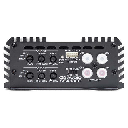 DD Audio SS4.1300-24V – Slutsteg – 4-kanal – 24V