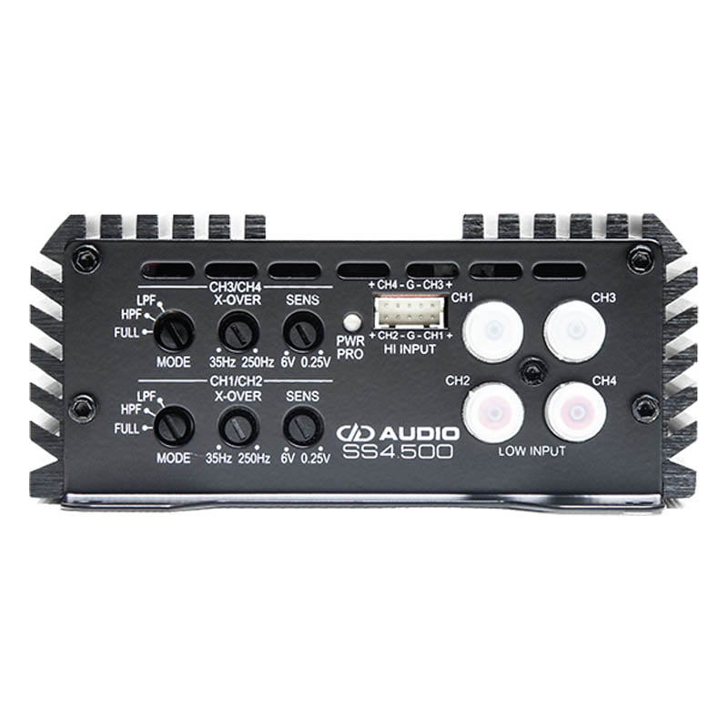 DD AUDIO SS4.500 – Slutsteg – 4-kanal