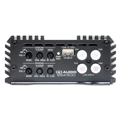 DD AUDIO SS4.500 – Slutsteg – 4-kanal