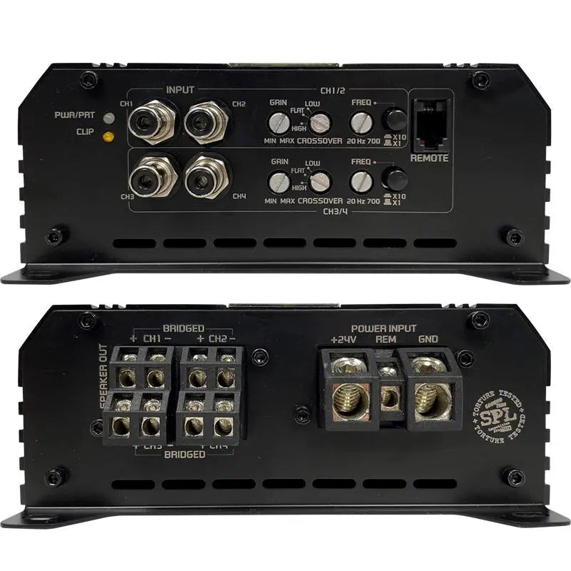 Ground Zero GZCA 300.Q1-24V – Slutsteg – 4-kanal