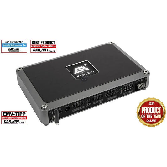 ESX VE1300.11SP – DSP slutsteg – 11-kanal