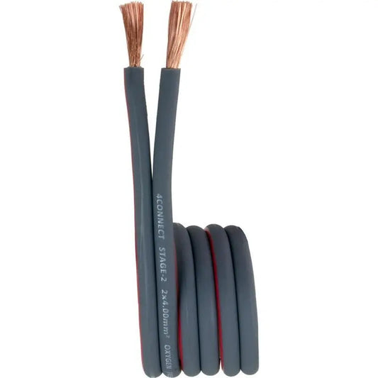 4Connect STAGE2 2x4mm2 – Högtalarkabel
