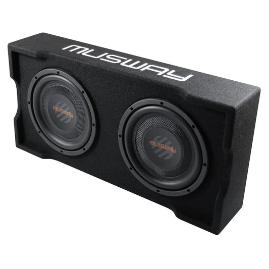 Musway MF210Q2 – 2×10 tum – Baslåda – 2x2ohm