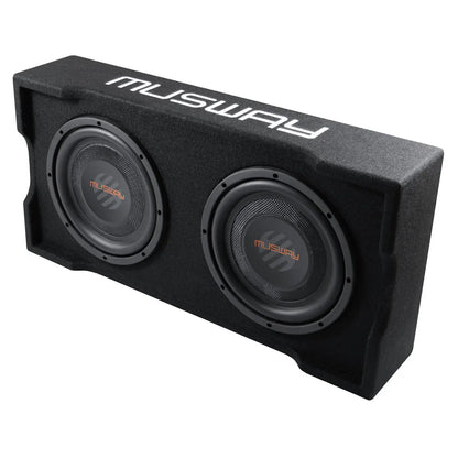 Musway MF210Q4 – 2×10 tum – Baslåda – 2x4ohm