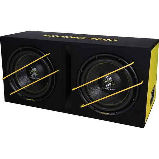 Ground Zero GZIB 2.12SPL – 2×12 tum – Baslåda