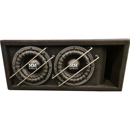 MM Audio Dubbel HD-8v2 – 2×8 tum – Baslåda