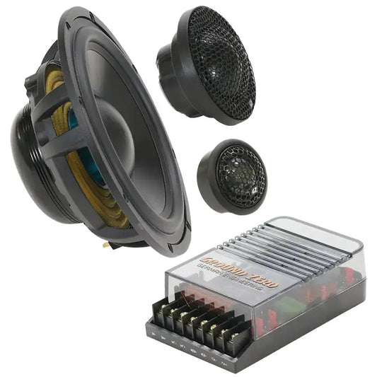 Ground Zero GZUC 165.3SQ -set – 3-vägs Kitsystem