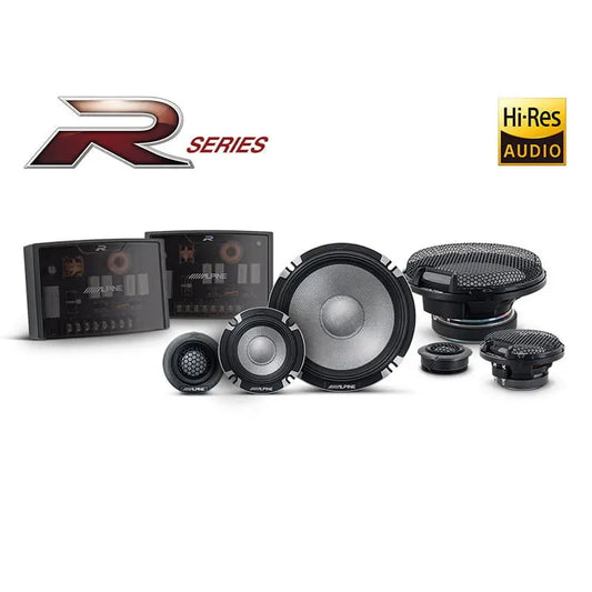 Alpine R2-S653 – 6.5 tum – 3-vägs kitsystem