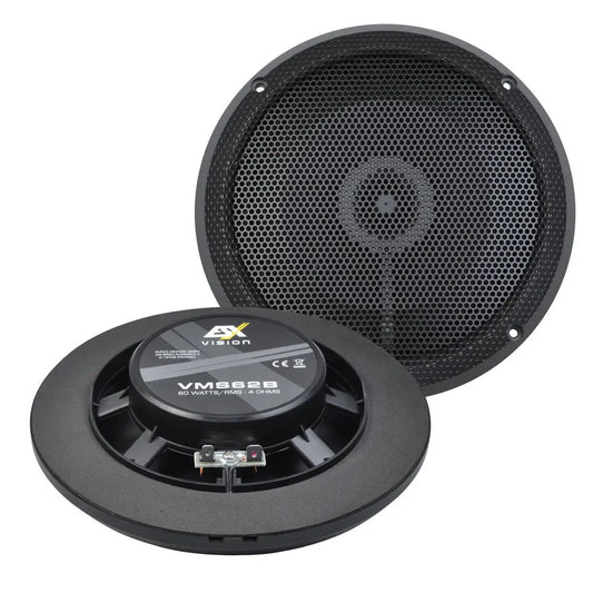 ESX VMS62B – Marinhögtalare – 6.5 tum – Svart
