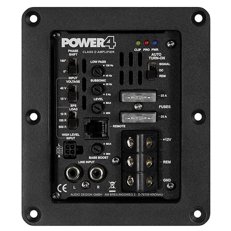 ESX DBX800Q-Active – 2×8 tum – Aktiv baslåda