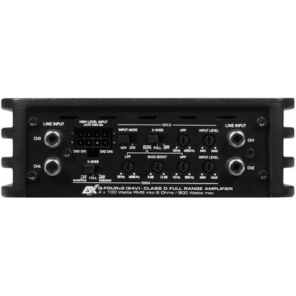 ESX Q-FOUR v2 24V – Slutsteg – 4-kanal