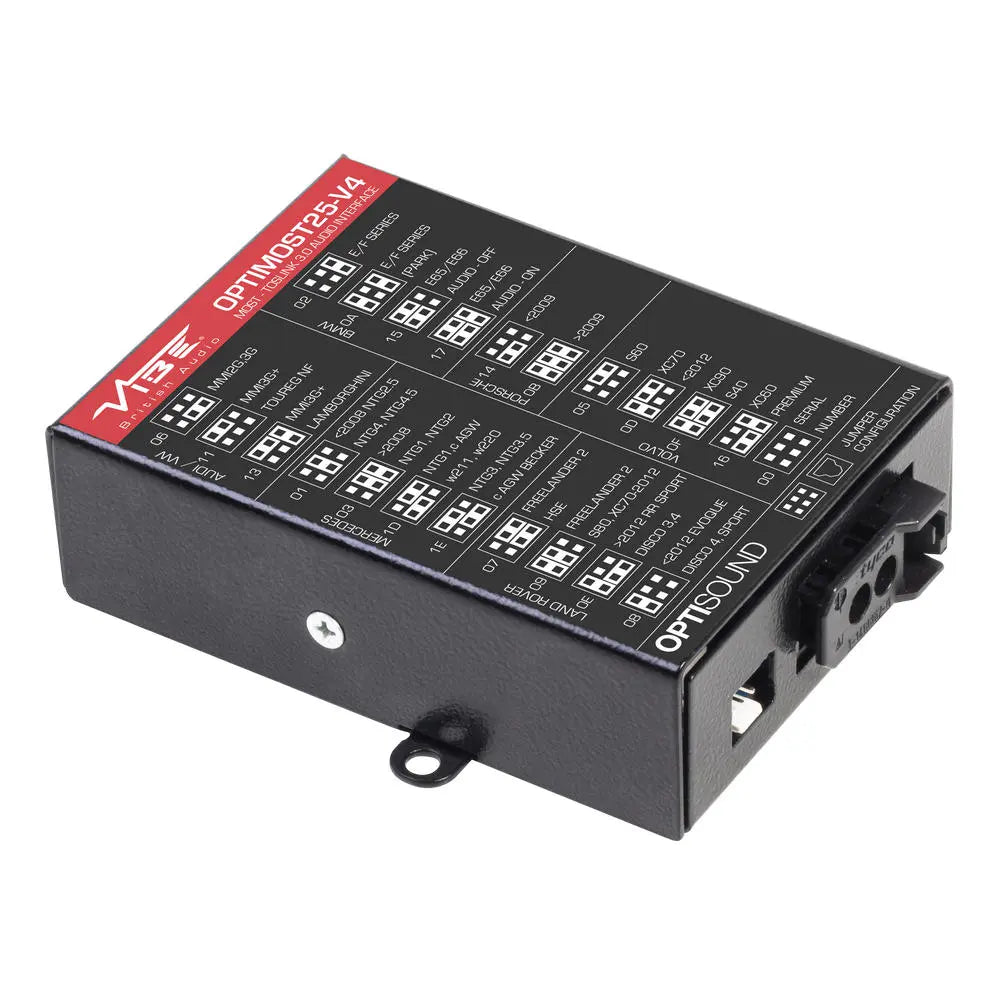 Vibe OPTIMOST25-V4 – MOST25 fiberoptik – Omvandlare