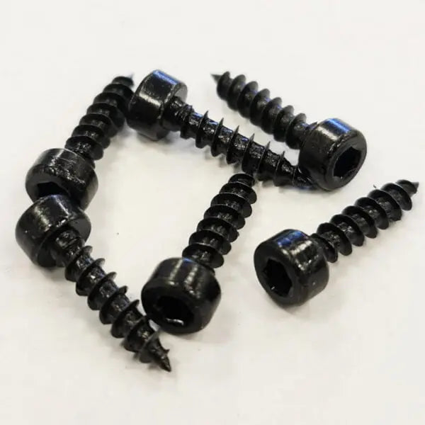 MM Audio Insexskruv 1 – Svart – 20 mm lång