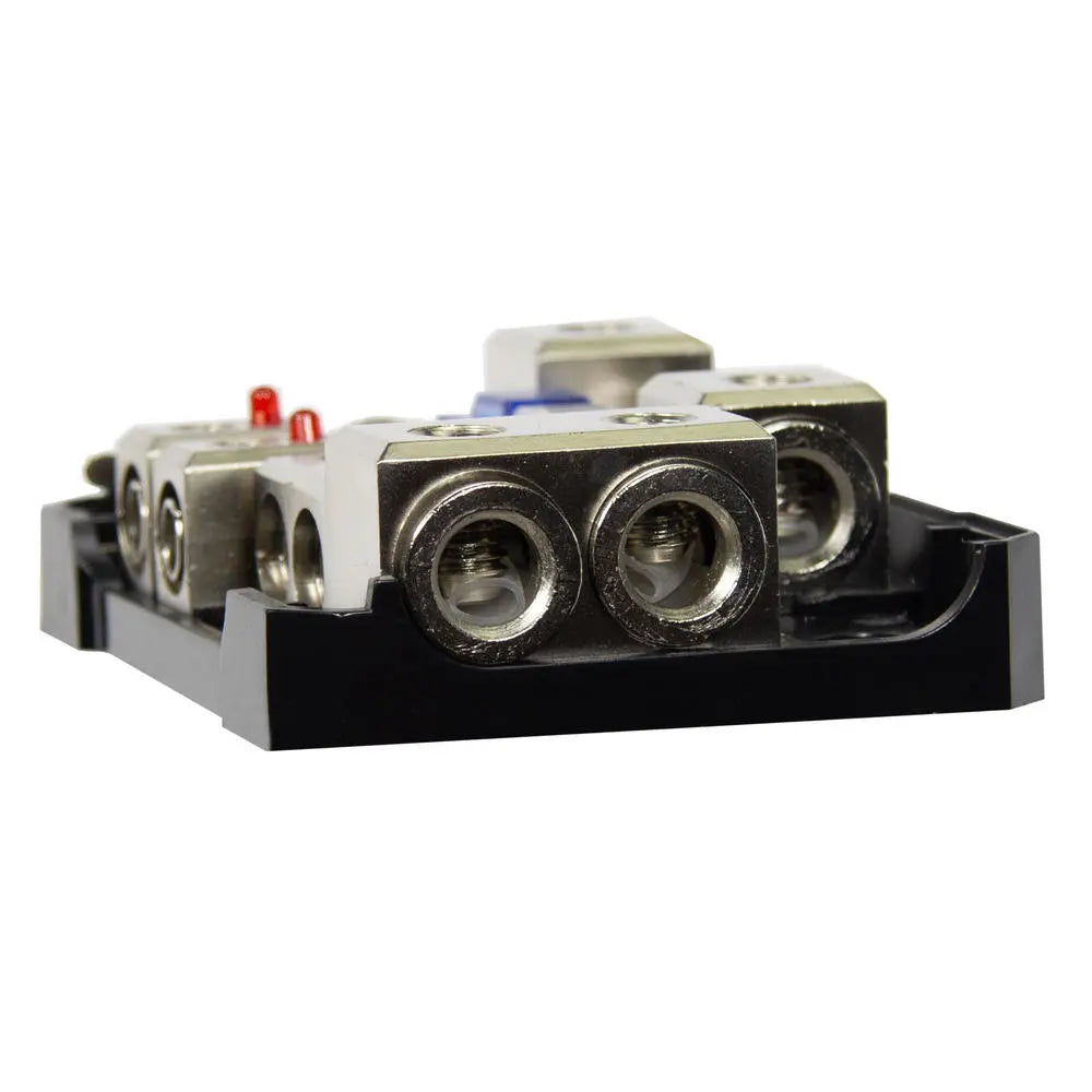 ESX DFD2/2G – Säkringshållare och jordblock – 2x Mini ANL