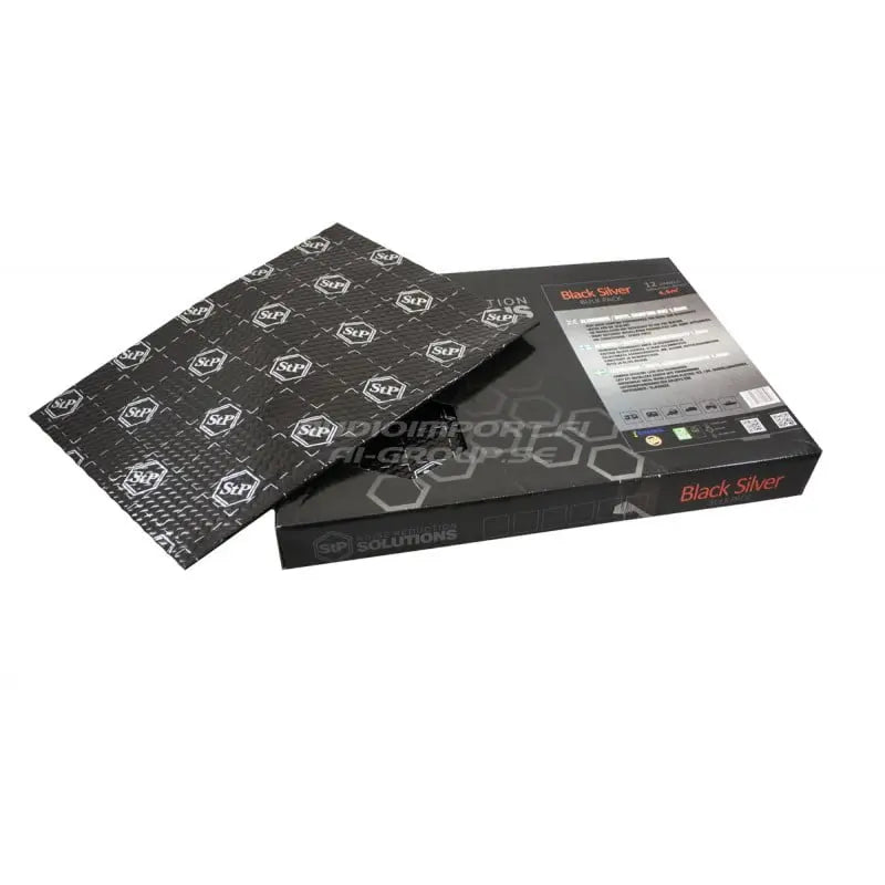 STP Black Silver Bulkpack – Ljudisolering – 1.8mm alubutyl – 4.5m2