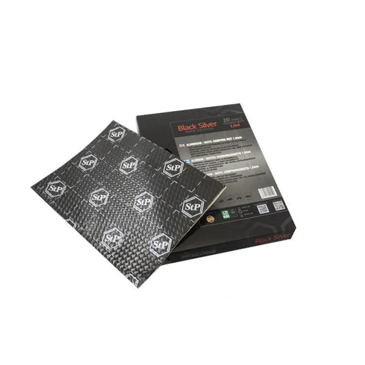 STP Black Silver Door – Ljudisolering – 1.8mm alubutyl – 2m2
