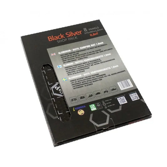 STP Black Silver Shop – Ljudisolering – 1.8mm alubutyl – 0.8m2