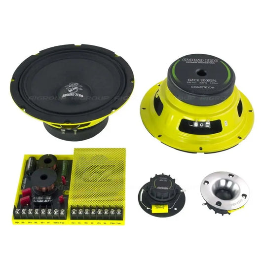 Ground Zero GZCC 200.2SQL – 8 tum – SPL kitsystem