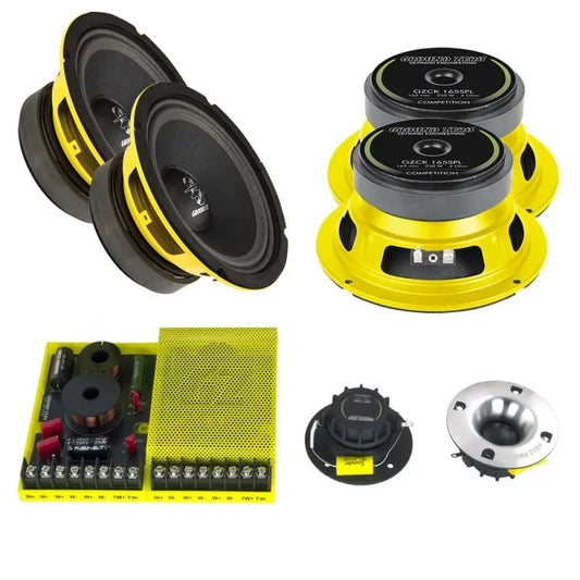 Ground Zero GZCC 2165.2SQL – 6.5 tum – SPL kitsystem