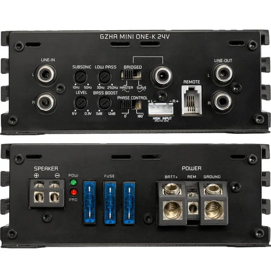 Ground Zero GZHA MINI ONE-K 24V – Slutsteg – Monoblock