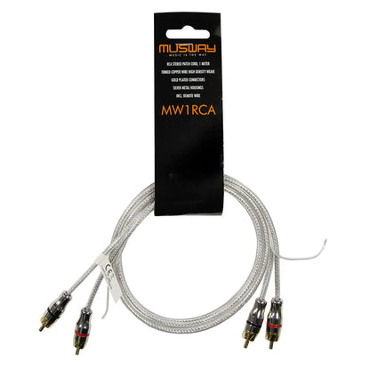 Musway MW1RCA – RCA kabel – 1m