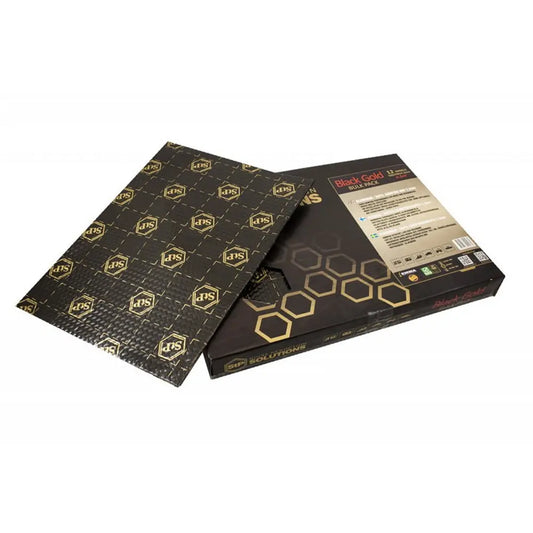 STP Black Gold Bulkpack – Ljudisolering – 2.3mm alubutyl – 4.5m2