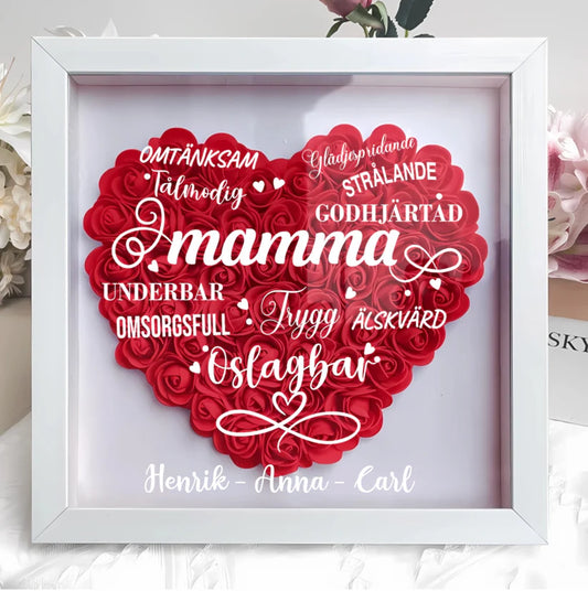Personlig Blomlåda - Underbara Mamma